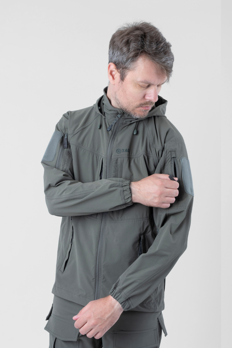 Гром тактическая куртка 7.62, олива