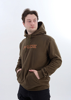 Мерч толстовка флисовая PRIDE, т.хаки